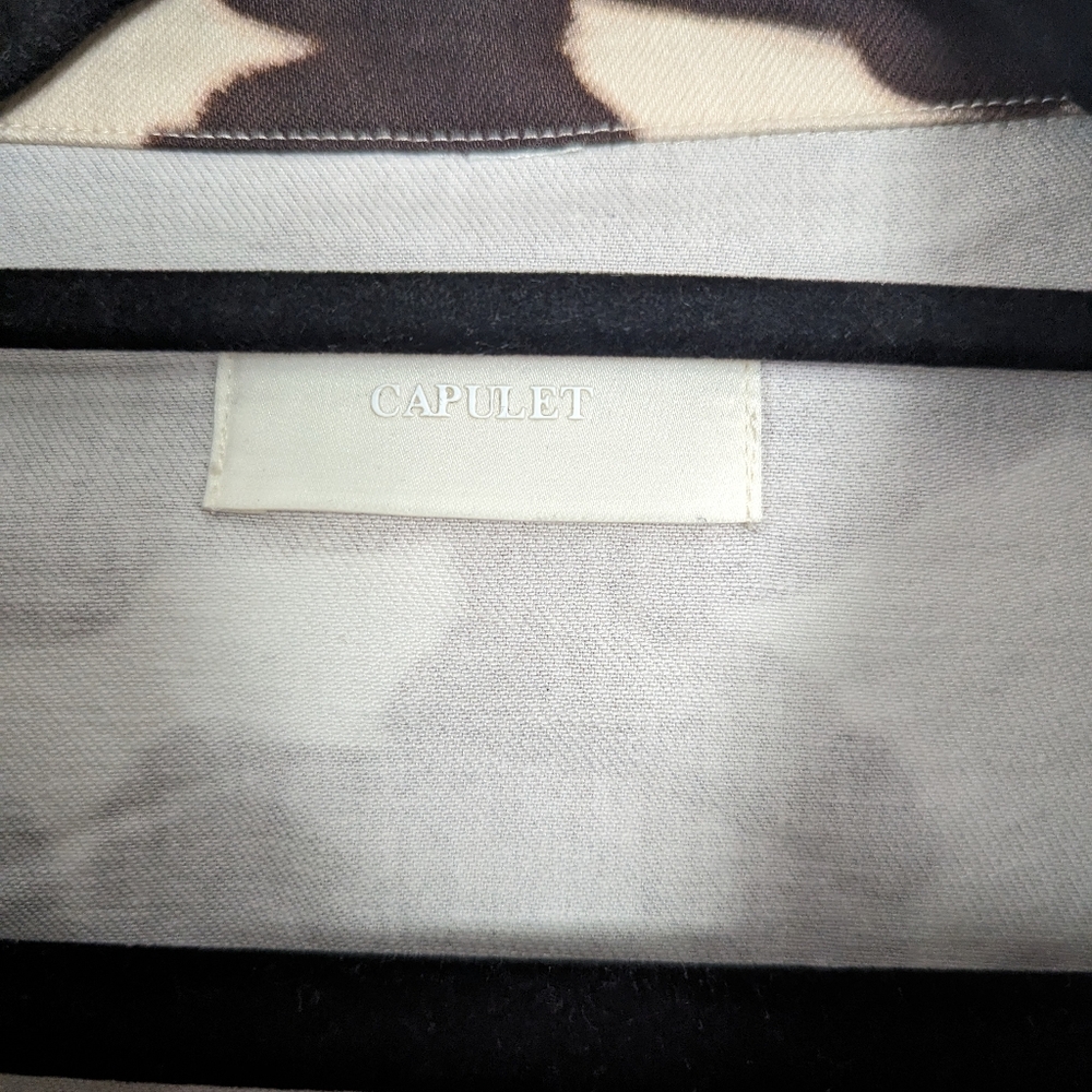 Capulet Cropped Sample Cow Print Jacket - image 3